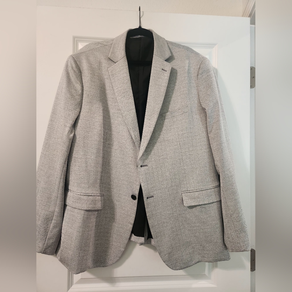 Men's Gray Blazer